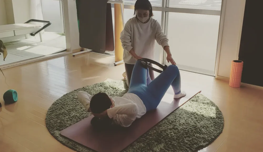 お客様に紹介していただけるプライベートピラティス