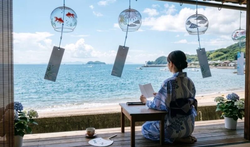浴衣を綺麗に着たい！首の長さ・胸周りスッキりがポイント